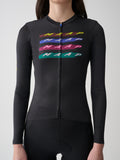 Women's Evade X Pro Air Long Sleeve Jersey 2.0 Black