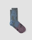 Blurred Out Sock Blue Mix